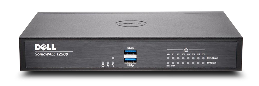 Dell SonicWALL TZ 500 1.4Gbps 8xGbE Next-Generation UTM Firewall